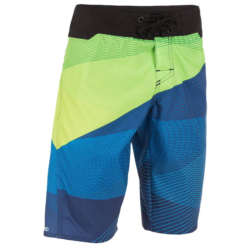 Tribord Boardshort Long Garçon Lafitenia Tension Vert