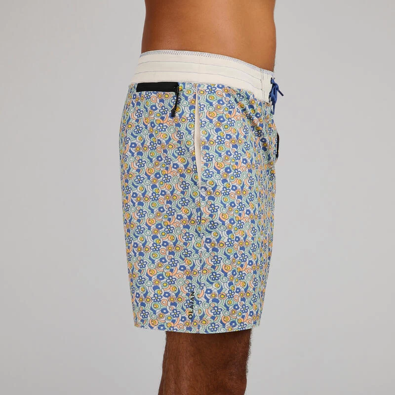 Boardshort Surf 500 17" JOY BEIGE – Image 3