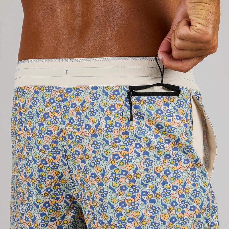 Boardshort Surf 500 17" JOY BEIGE – Image 5