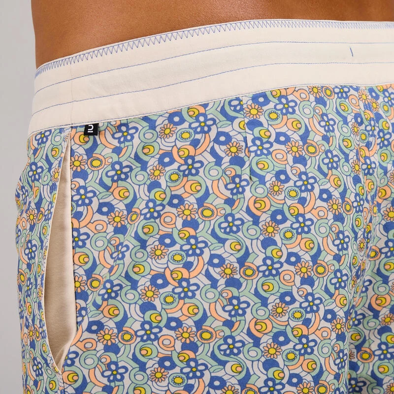 Boardshort Surf 500 17" JOY BEIGE – Image 9