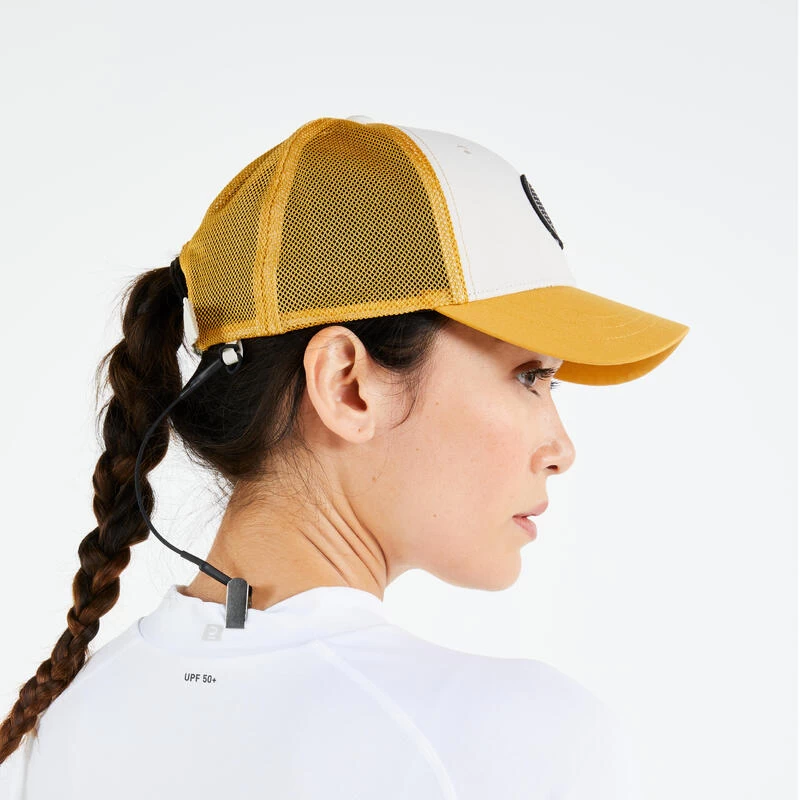Tribord Casquette Bateau Sailing 500 Adulte Voile Beige Ocre – Image 6