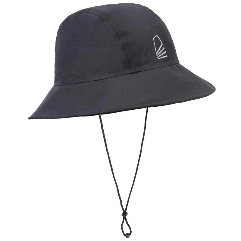 Tribord Chapeau Imperméable SAILING 900 Noir