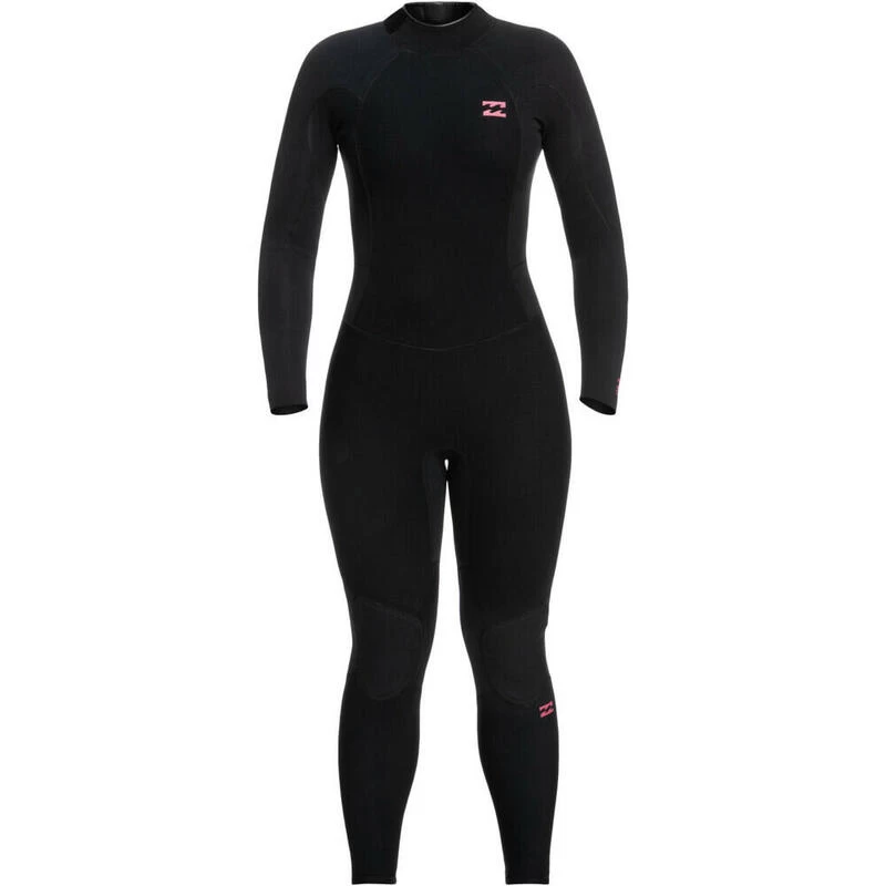 Billabong Combinaison De Surf 4/3mm Zip Dos - Noir - Launch - Femme – Image 4