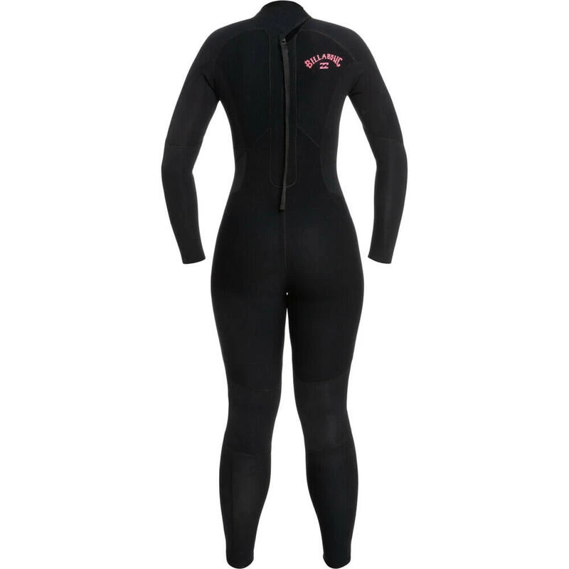 Billabong Combinaison De Surf 4/3mm Zip Dos - Noir - Launch - Femme – Image 5