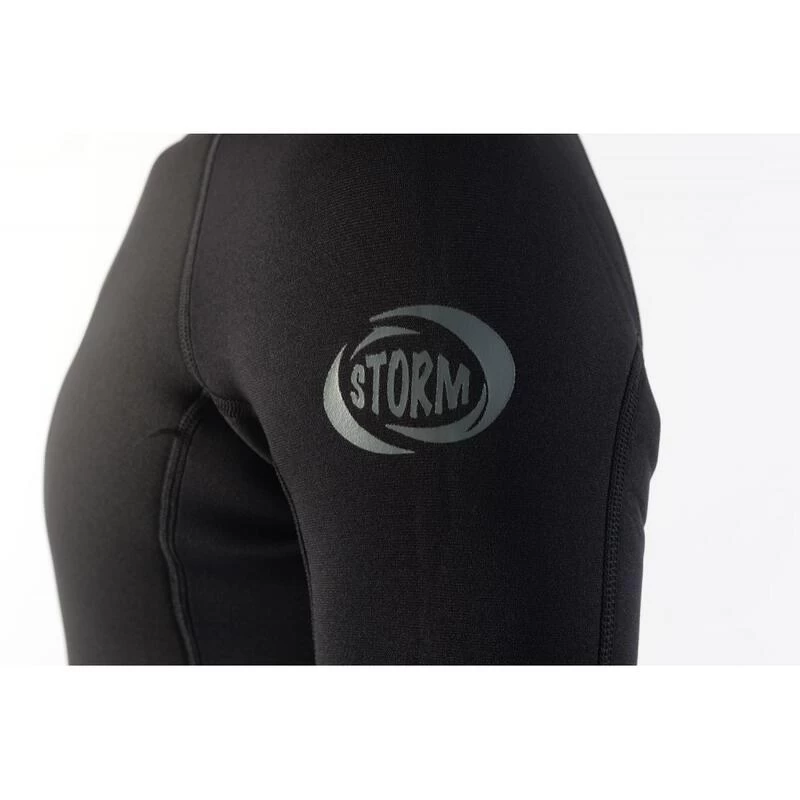 Storm Combinaison De Surf - Integrale 3/2mm - Back Zip - Black – Image 3