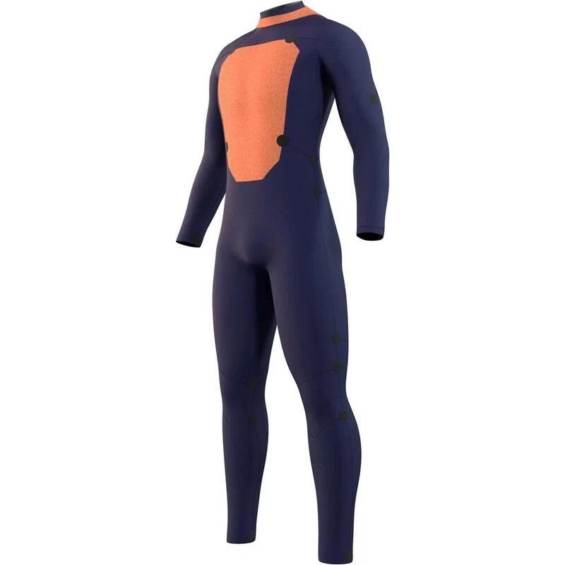 Mystic Combinaison De Surf Star 5/3mm- Zip Au Dos Bleu - Hommes – Image 3
