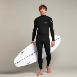 Combinaison Surf Néoprène 4/3 Mm Homme - 900 Noir