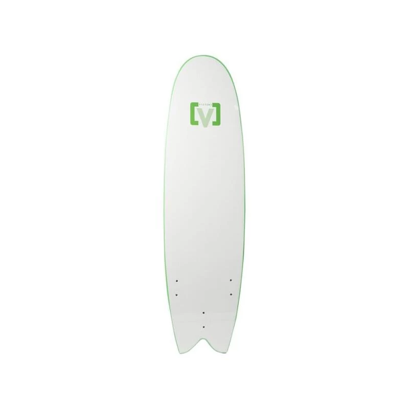 Victory EPS Softboard - Planche De Surf En Mousse - Fish 6'6 - Green