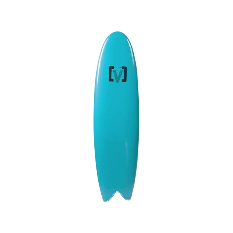 Victory EPS Softboard - Planche De Surf En Mousse - Fish 6'6 - Light Blue