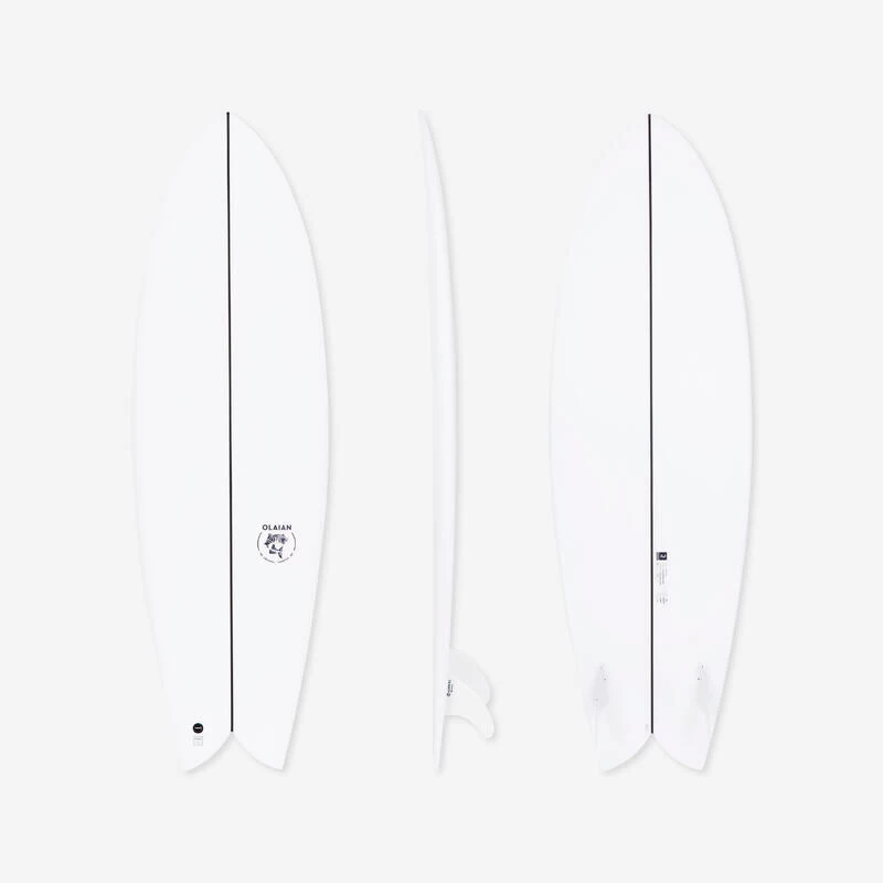 FISH 900 5'8" 35 L. Livrée Avec 2 Ailerons Twin .