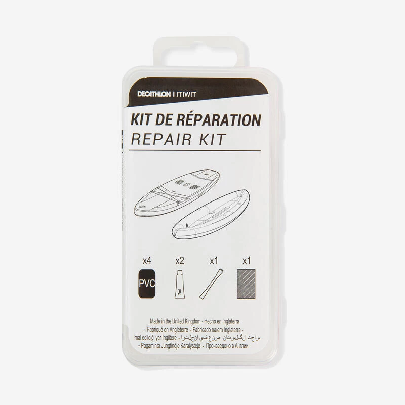 KIT DE REPARATION STAND UP PADDLE ET GONFLABLE.