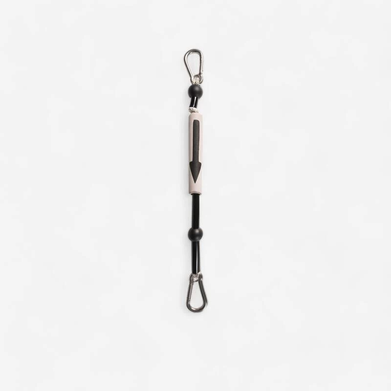 LEASH D'AILE De KITESURF COURT 40 Cm - Noir