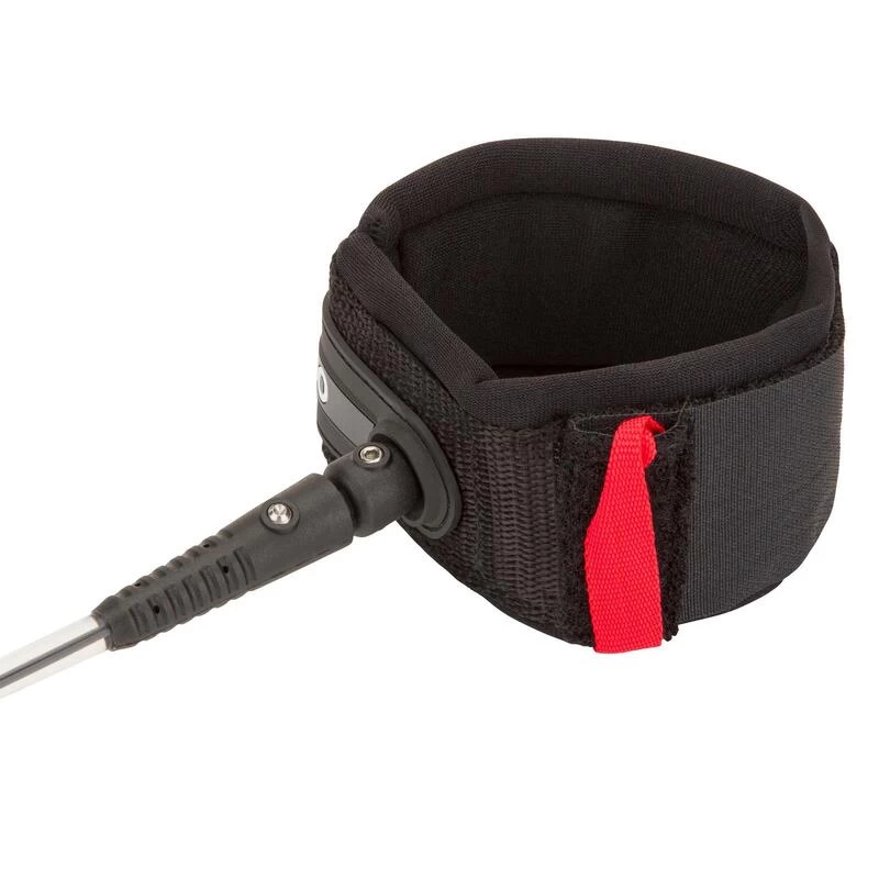 Leash Surf 7' (210 Cm) Diamètre 7 Mm Noir – Image 3