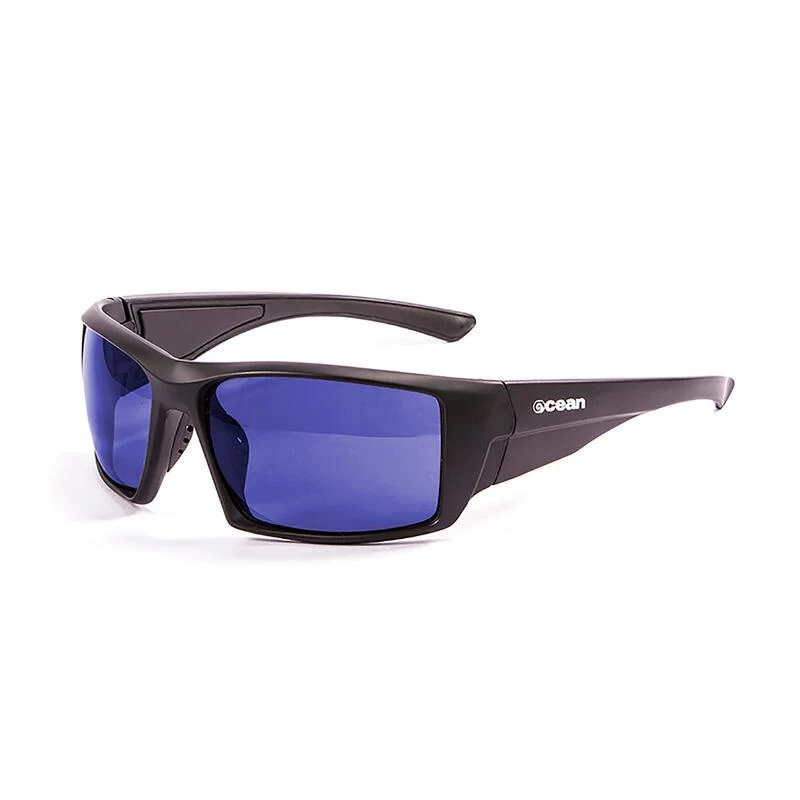 Lunette Soleil Flottantes Sport Nautiques OCEAN Aruba Noir Et Revo Bleu – Image 2