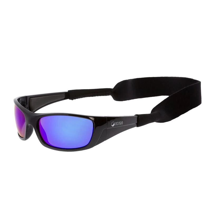 Lunette Soleil Flottantes Sport Nautiques OCEAN Bermuda Noir Et Revo Bleu – Image 3