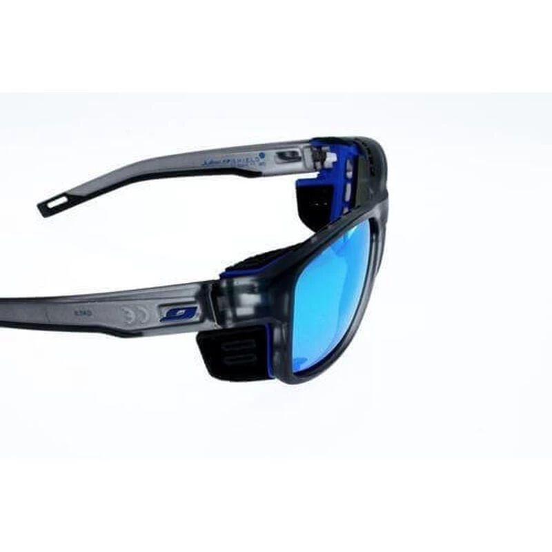 Lunettes De Soleil Julbo Shield M Gris Bleu, Coques Amovibles – Image 2