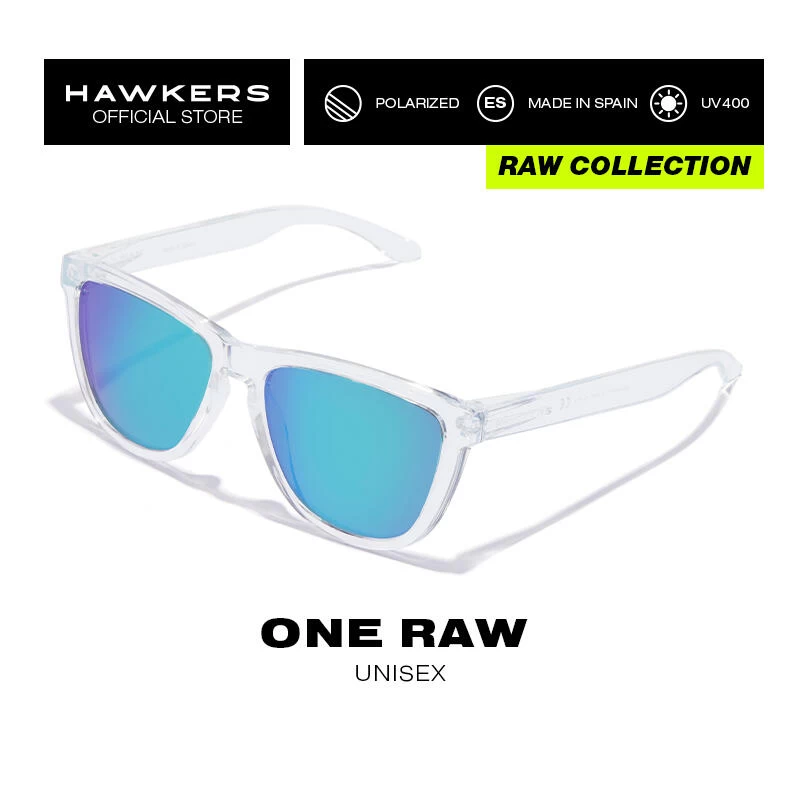 HAWKERS Lunettes De Soleil Pour Homme Et Femme POLARIZED AIR EMERALD - ONE Raw – Image 2