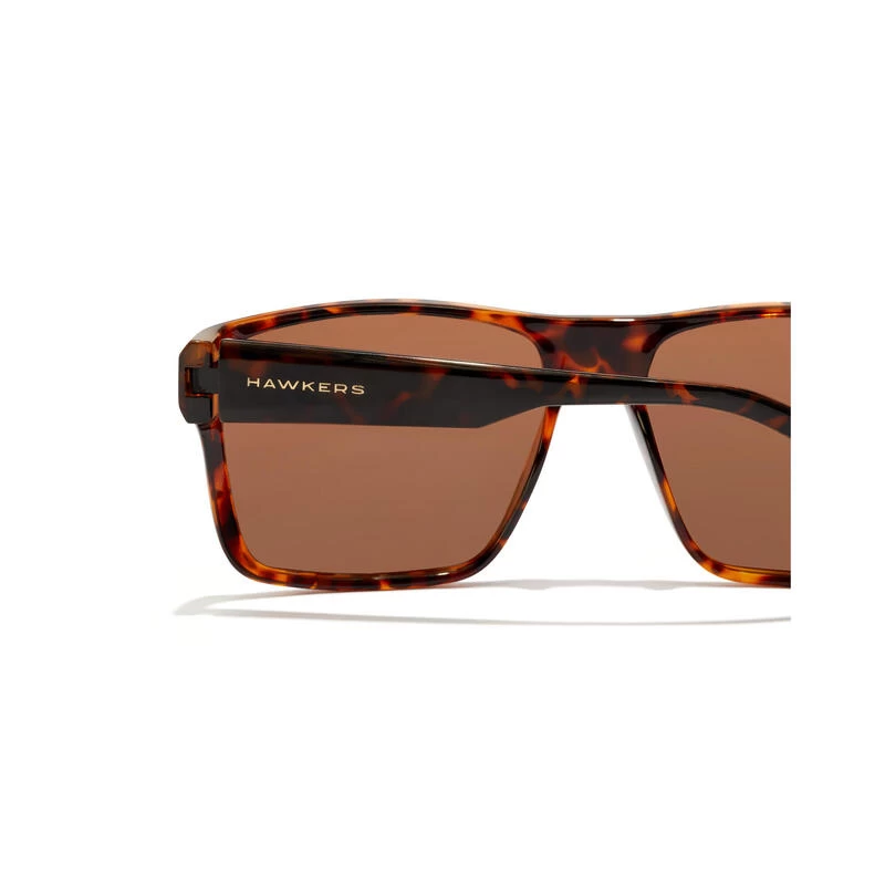 HAWKERS Lunettes De Soleil Pour Hommes Et Femmes POLARISÉ CAREY MARRON - EDGE XL – Image 5