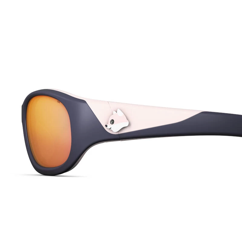 Quechua Lunettes De Soleil Randonnée - MH K500 - Enfant 4-6 Ans - Catégorie 4 Rose Bleu – Image 4