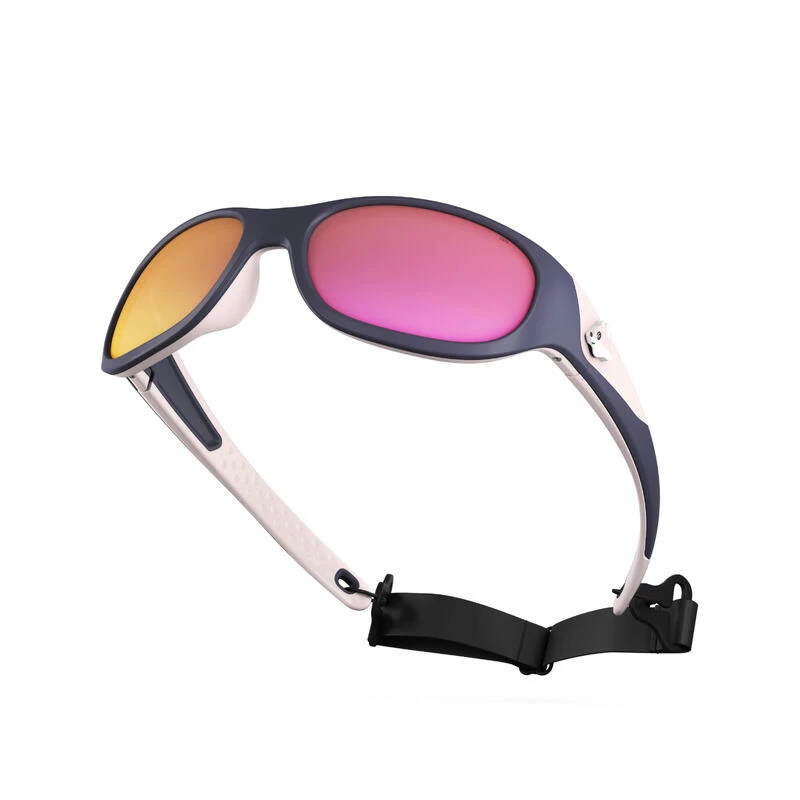Quechua Lunettes De Soleil Randonnée - MH K500 - Enfant 4-6 Ans - Catégorie 4 Rose Bleu – Image 7