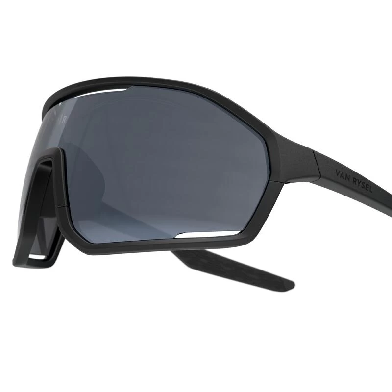 Rockrider Lunettes De Vélo PERF 500 Catégorie 3 NOIR – Image 4