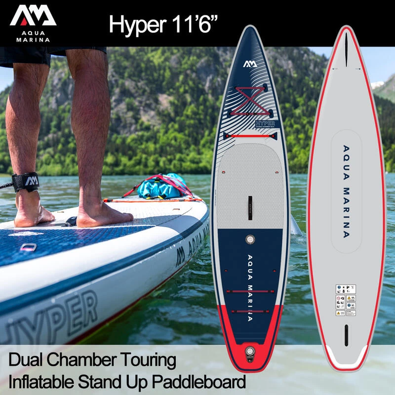 PACK PADDLE GONFLABLE HYPER 11'6 AQUA MARINA 2023 – Image 2