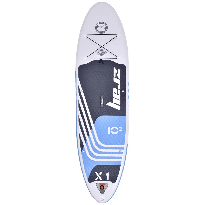 PACK (PLANCHE, POMPE, PAGAIE) STAND UP PADDLE GONFLABLE Zray SUP X-Rider X1 10'2 – Image 2