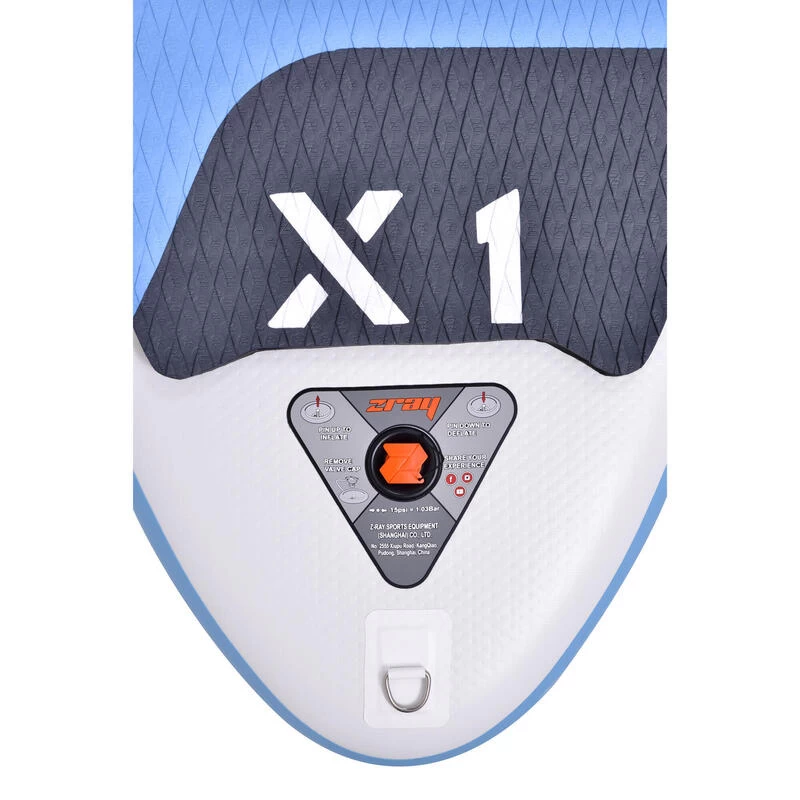 PACK (PLANCHE, POMPE, PAGAIE) STAND UP PADDLE GONFLABLE Zray SUP X-Rider X1 10'2 – Image 7