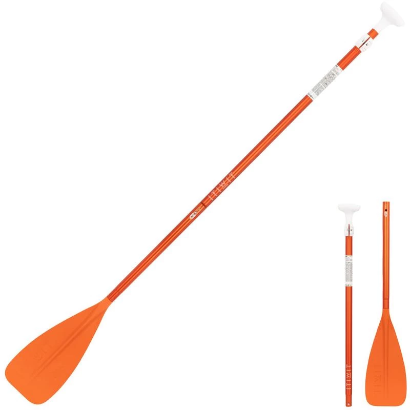 Pagaie Stand Up Paddle Démontable Et Réglable En 3 Parties (170-220cm Orange)