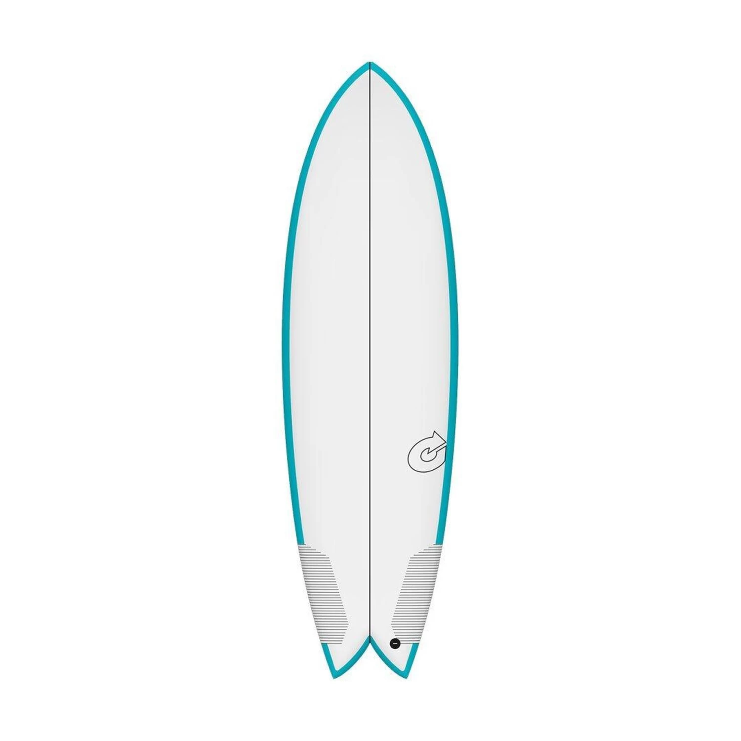 Torq Planche De Surf Fish TEC Teal/White 5'6