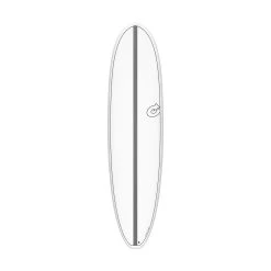 Planche De Surf Funboard Modfun TET Torq CS White/carbon Strip 8'2
