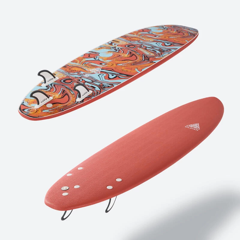 Planche De Surf Mousse 7' - 500 Orange – Image 3