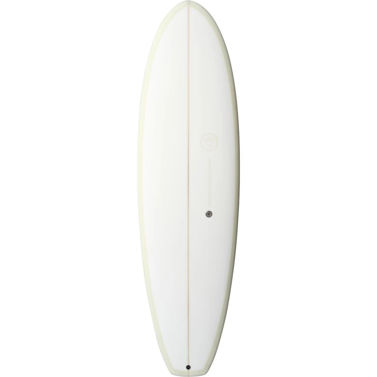 Planche De Surf QUOKKA Hybrid 5Fins White Deck Cream 6'6" – Image 2