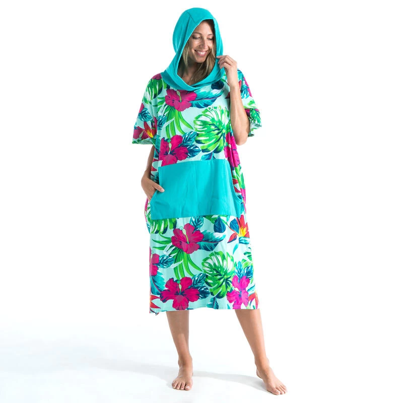 PONCHO SURF 500 ADULTE Print Bora – Image 7