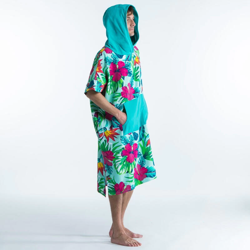 PONCHO SURF 500 ADULTE Print Bora – Image 9