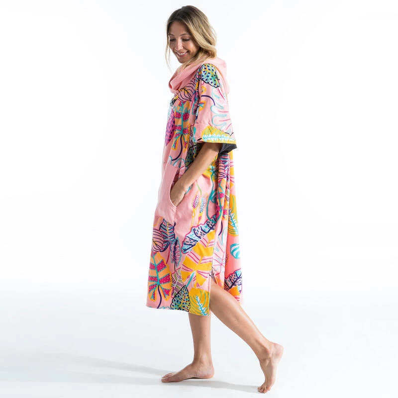 PONCHO SURF 500 ADULTE Print Cala – Image 4