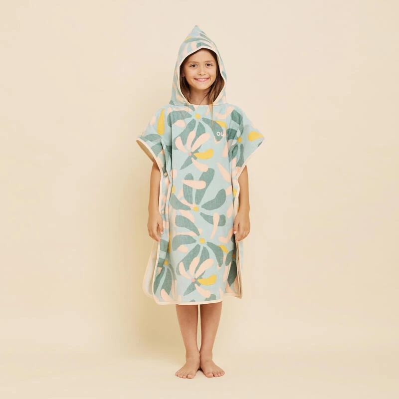 Poncho Surf Enfant 110 à 135 Cm - 500 Flow – Image 4
