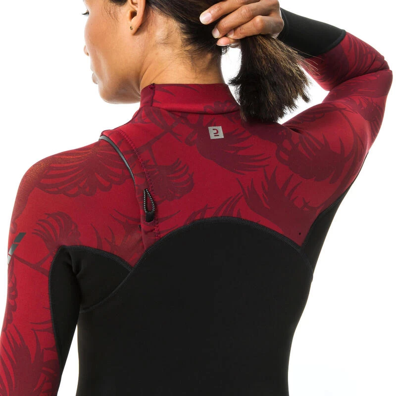 Shorty Manches Longues Femme Expert Néoprène Mousse 1.5 Mm Extra Souple Sans Zip – Image 8