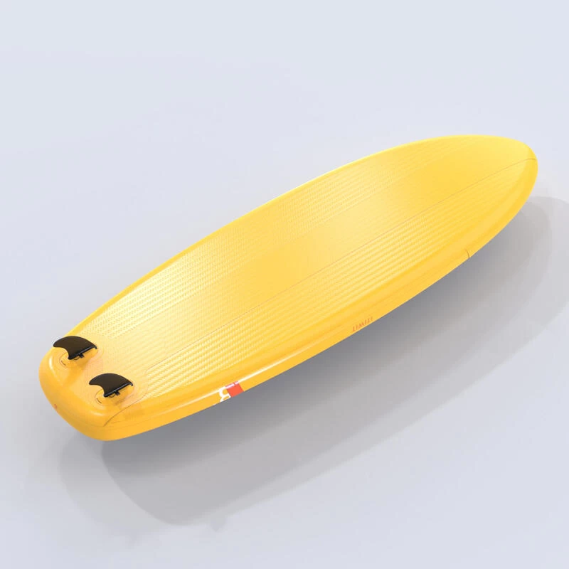 STAND UP PADDLE GONFLABLE DEBUTANT COMPACT S BLANC - JAUNE – Image 5