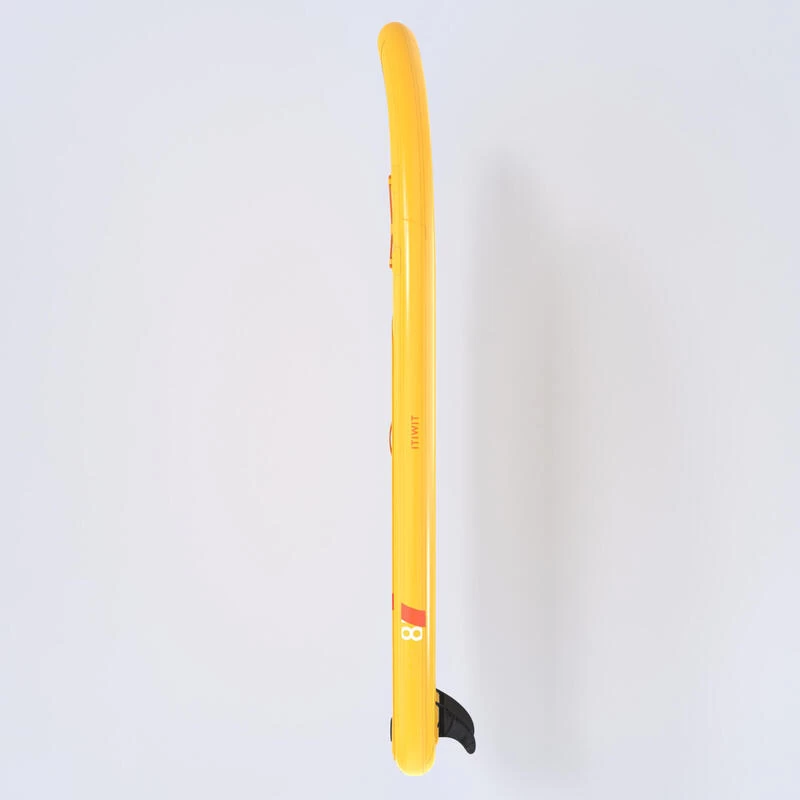 STAND UP PADDLE GONFLABLE DEBUTANT COMPACT S BLANC - JAUNE – Image 9