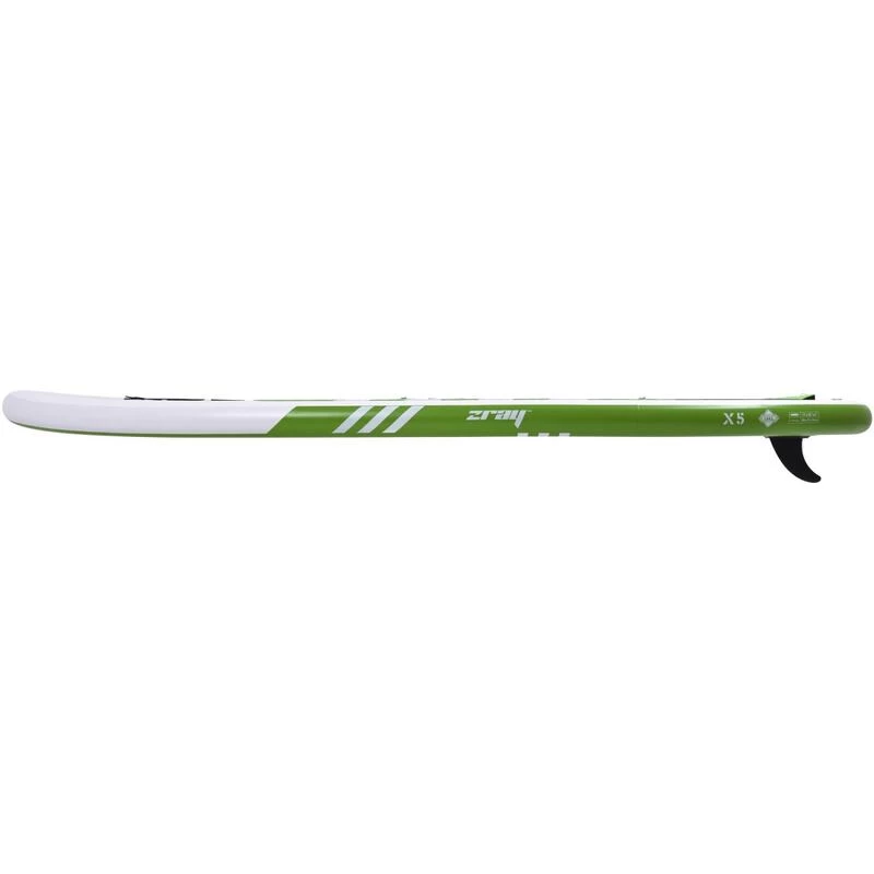 Zray Sup Gonflable X-Rider X5 13' Dropstitch - 150kg 396x91x15cm(13'x36x6") Vert – Image 5