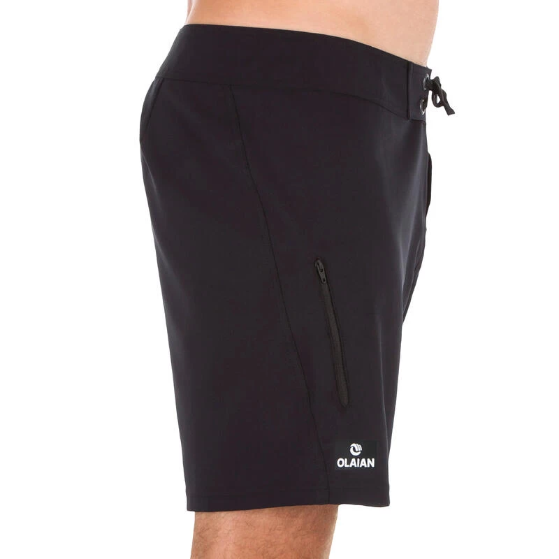 Surf Boardshort Court 500 Uni Full Black – Image 2