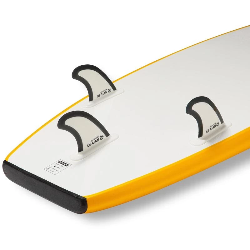 SURF MOUSSE 100 6'8" Livrée Avec Un Leash Et 3 Ailerons . – Image 8