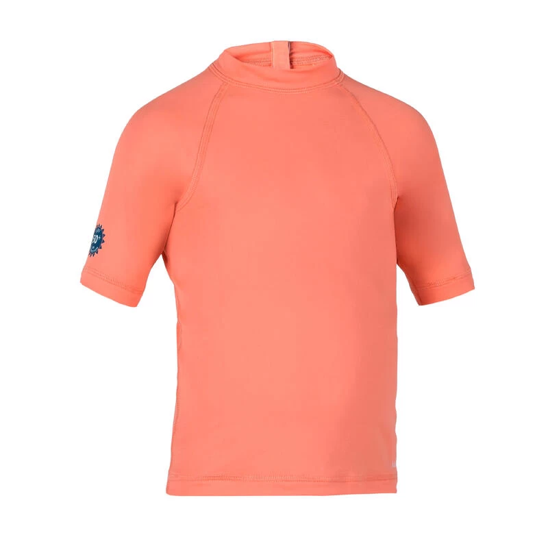 T-shirt Anti UV Bébé Manches Courtes Corail – Image 7