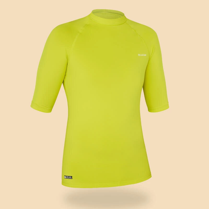Top Solaire Anti UV Junior Jaune