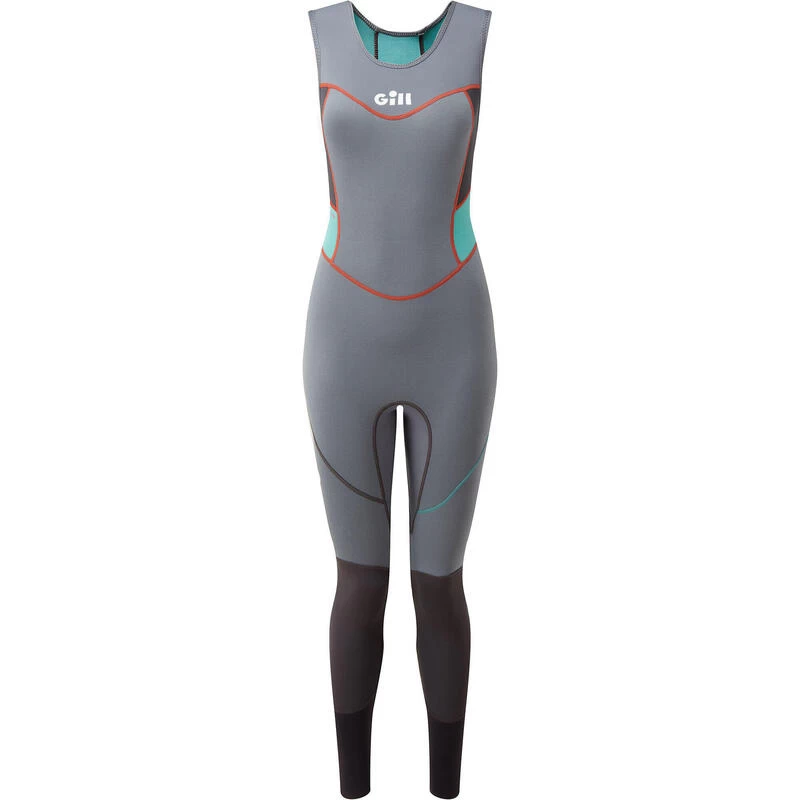 GILL Zenlite 2mm Flatlock Skiff Wetsuit Gris Adulte – Image 2